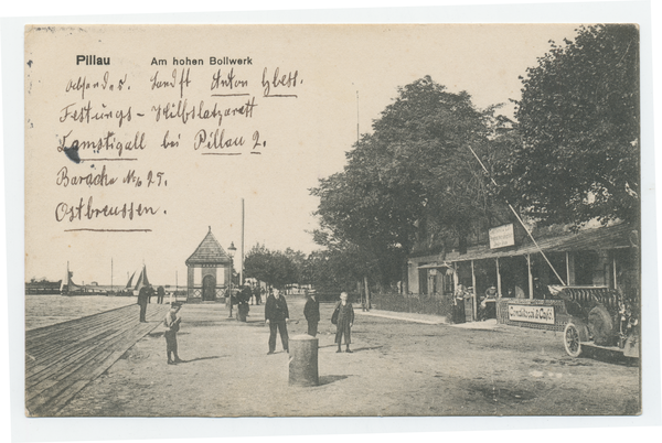 Pillau, Seestadt, Am hohen Bollwerk