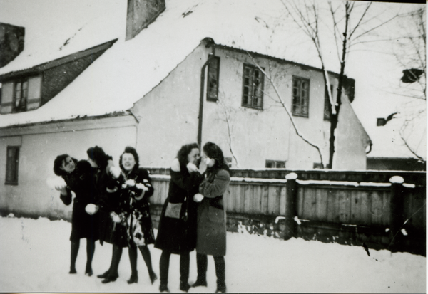 Bartenstein, Das "Alte Hospital" (Winteraufnahme)