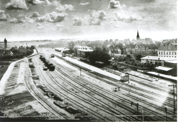 Bartenstein, Bahnhofsgelände