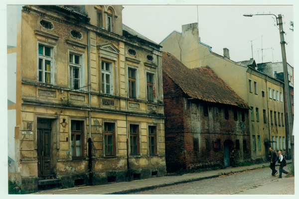 Tilsit, Garnisonstraße, alte Häuser, südliche Straßenseite