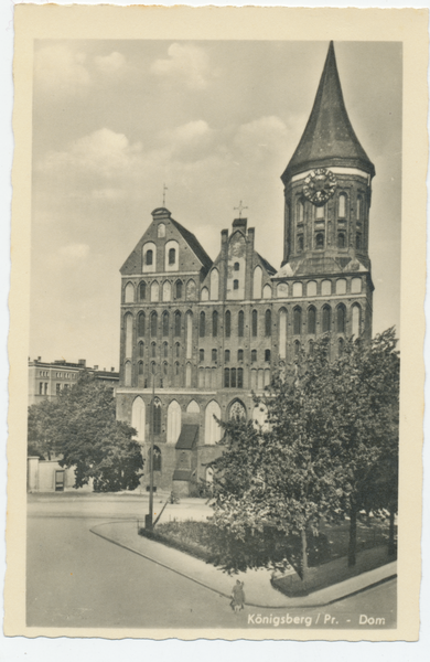 Königsberg (Pr.), Dom, Westseite