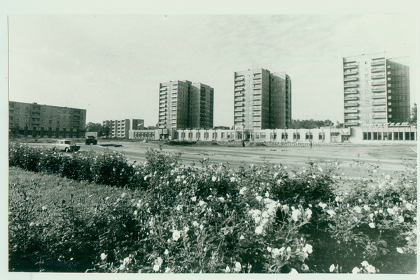 Tilsit, Neubauten im Bereich Dammstraße und Fletcherplatz