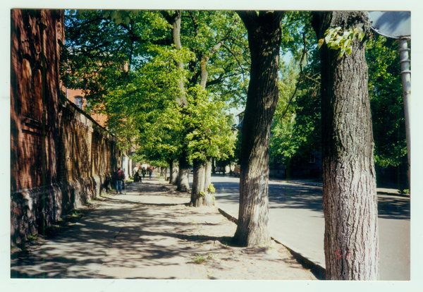 Tilsit, Bahnhofstraße, Blickrichtung zum Stadtzentrum