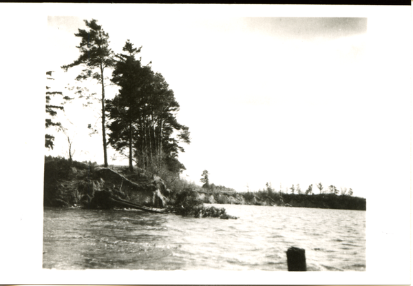 Friedland (Ostpr.), Alle-Stausee am "Hopfensack"