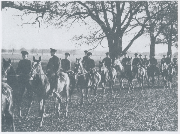 Groß Trakehnen, Ausritt zur Reitjagd