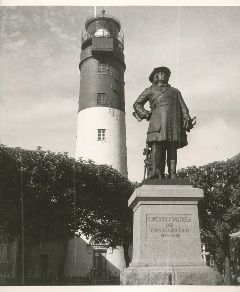 Pillau, Stadt, Leuchtturm und Großer Kurfürst