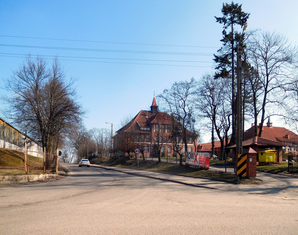 Rößel, (Reszel), Blick in die ehem. Schleusenstraße