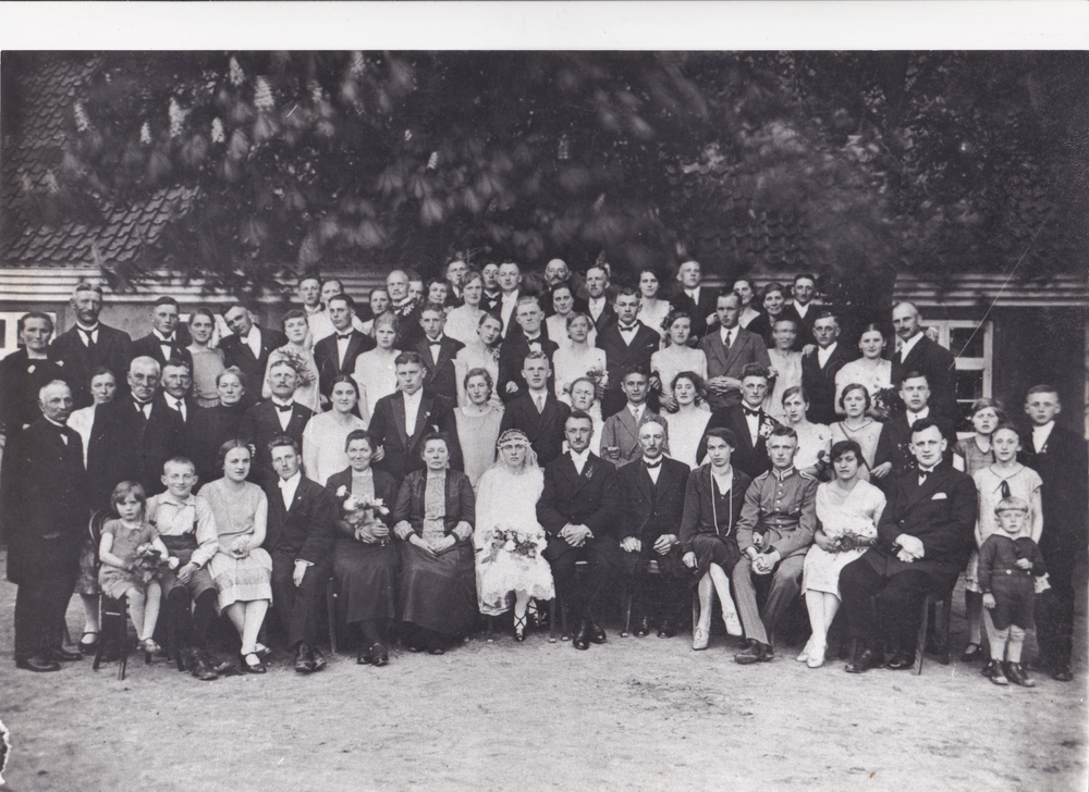 Basznitzkallen, Hochzeit Gertrude Siemoneit und Rudolf Mordas