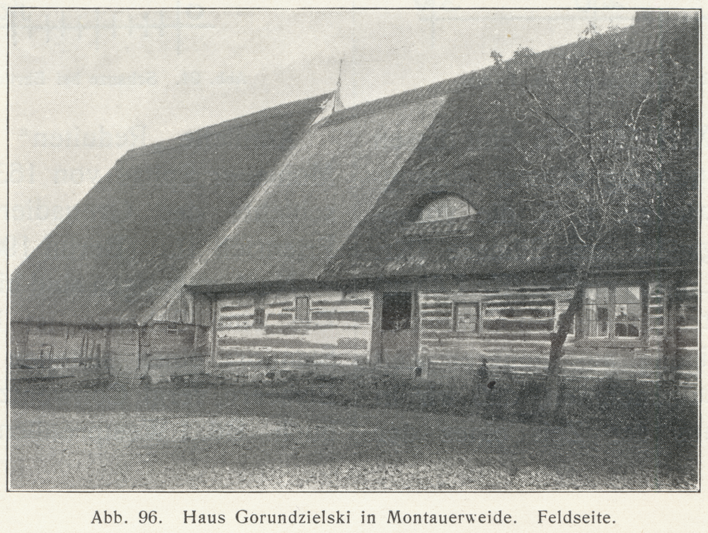 Montauerweide, Haus Gorundzielski, Feldseite