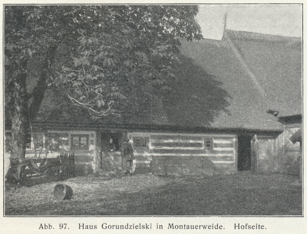 Montauerweide, Haus Gorundzielski, Hofseite