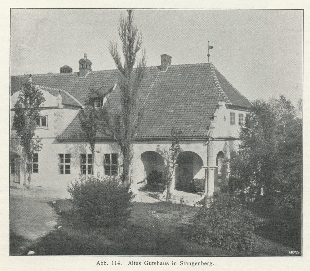 Stangenberg, Alten Gutshaus