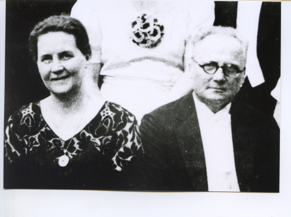 Friedland (Ostpr.),  Pfarrer Alfred Halling mit Frau Marie, geb. Müller