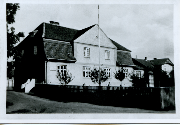 Böttchersdorf, Wohnhaus des Bauunternehmers Emil Nieswand, Gartenansicht