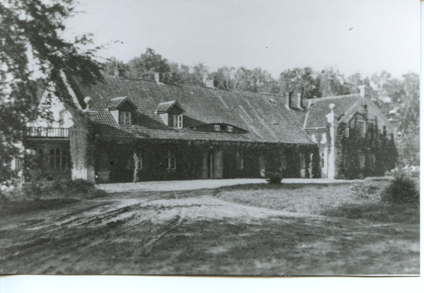 Dietrichswalde Kr. Bartenstein, Gut, Gutshaus von der Vorfahrtseite