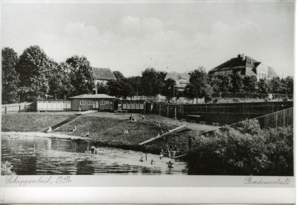 Schippenbeil, Badeanstalt an der Alle