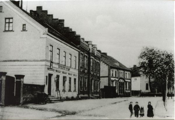 Schippenbeil, Postamt und Amtsgericht am Friedenshain