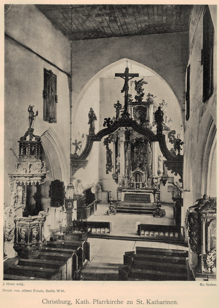 Christburg Kr. Stuhm, Ort,   Kath. Pfarrkirche zur Heiligen Dreifaltigkeit