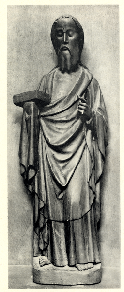 Christburg Kr. Stuhm, Evangelische Kirche, Skulptur eines Apostels