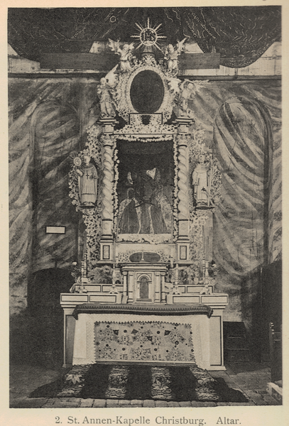 Christburg Kr. Stuhm, Ort,   St. Annenkirche, Altar