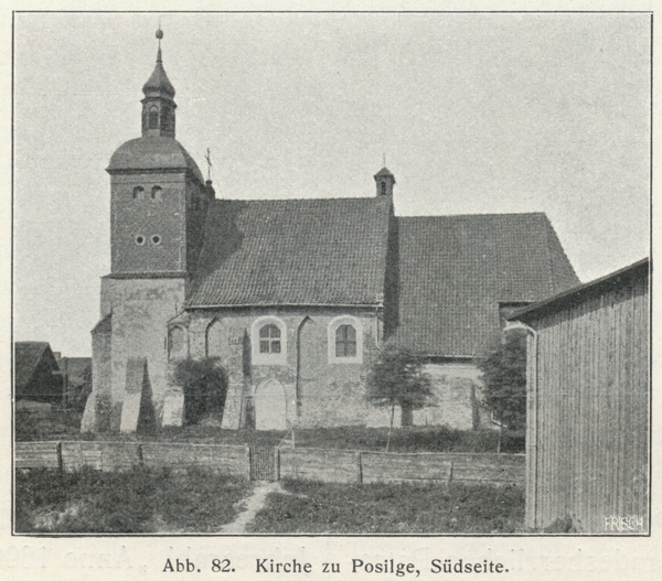 Posilge, Kirche, Südseite