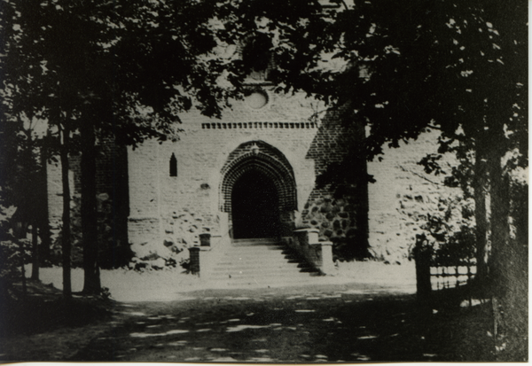 Domnau, Stadt, Ev. Kirche, Turmportal