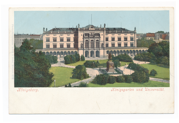 Königsberg, Königsgarten und Universität