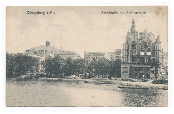 Königsberg, Stadthalle am Schloßteich