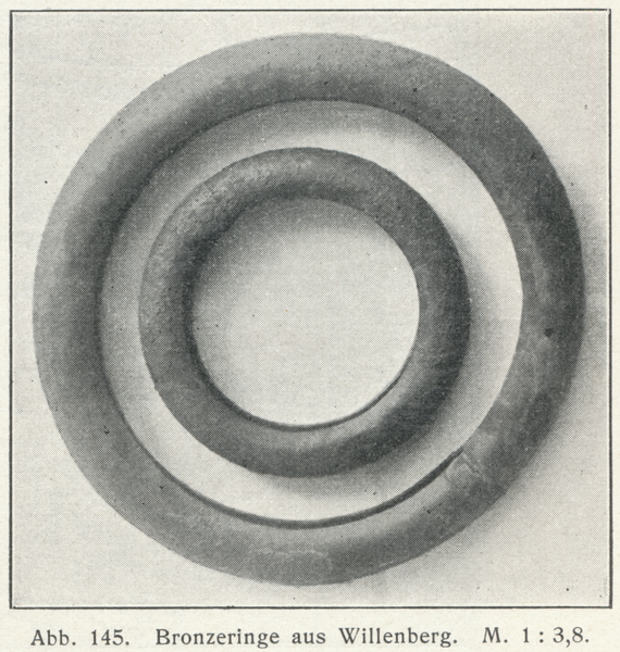 Willenberg Kr. Marienburg, Bronzering