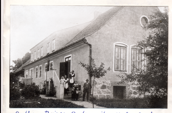 Löwenstein, Gasthaus Briese, Gartenseite, rechts der Saal