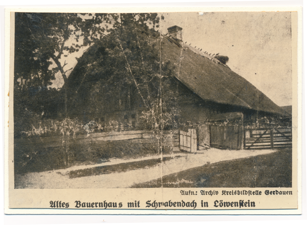 Löwenstein, Altes Bauernhaus mit Schwabendach