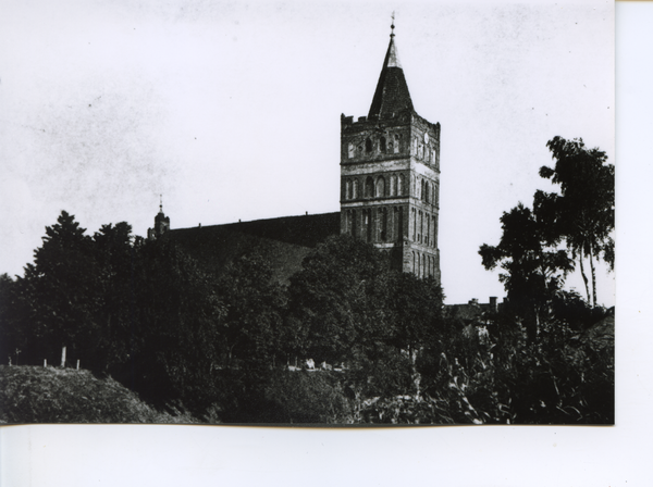 Friedland (Ostpr.),  Ev. Kirche vor der Renovierung zur 600-Jahrfeier 1913