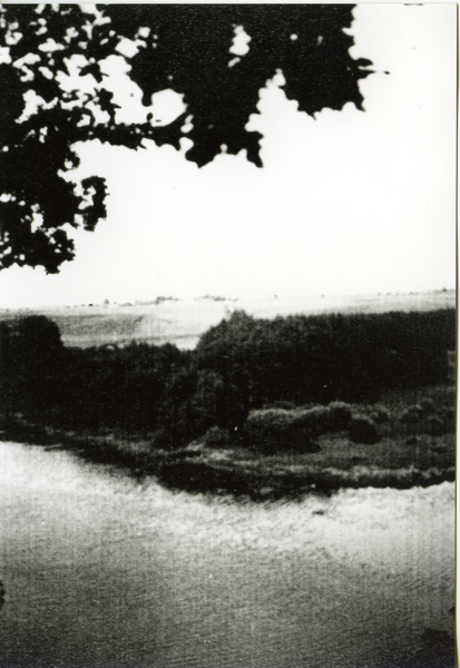 Pohiebels Kr. Bartenstein, Blick vom Schlossberg über den Alle-Stausee wahrscheinlich Richtung Groß Schönau