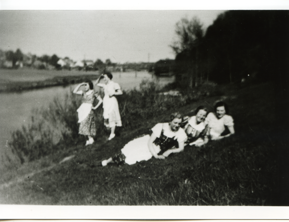 Friedland (Ostpr.), Rast an der Alle unterhalb der Gartenvorstadt