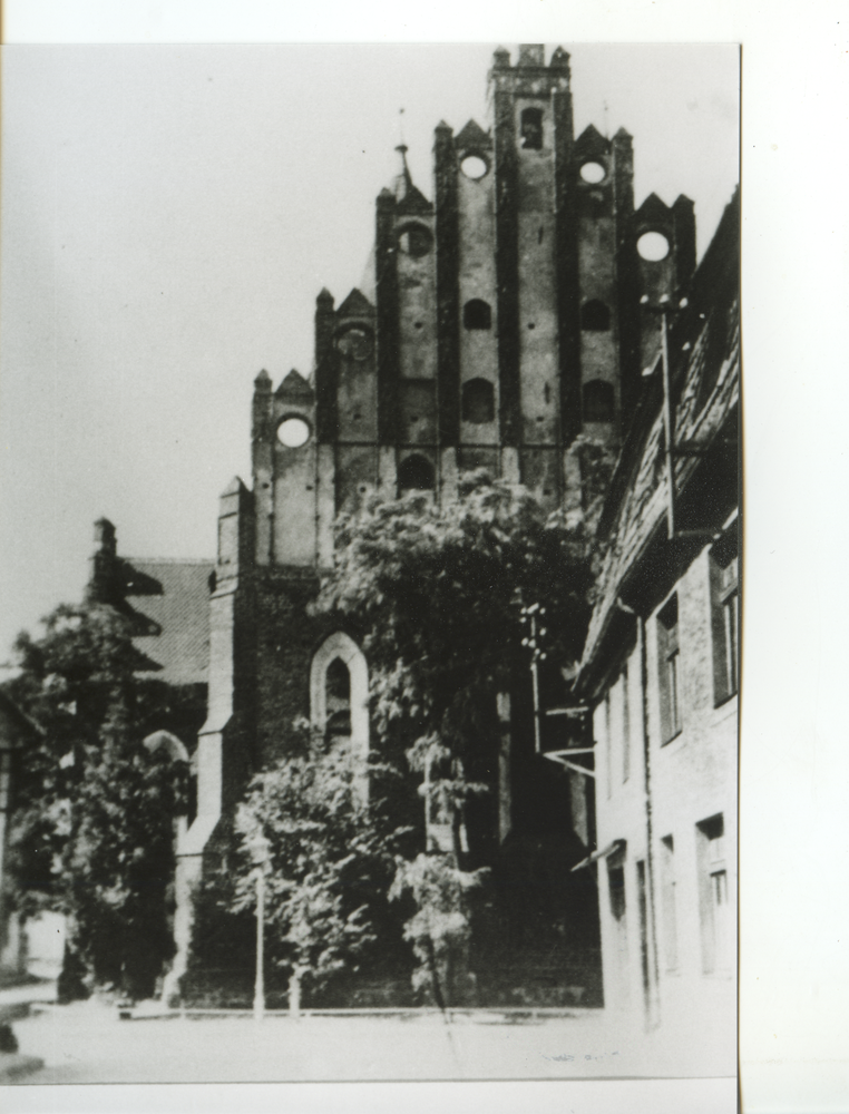 Friedland (Ostpr.), Ev. Kirche, Ostgiebel, Details