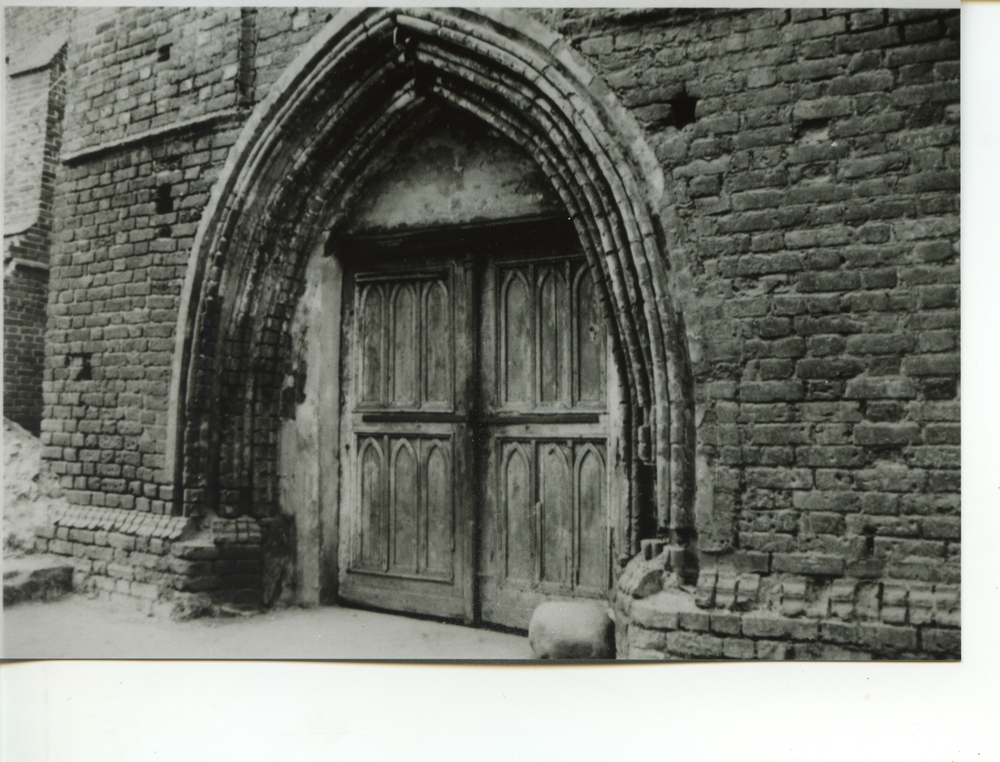 Friedland (Ostpr.) (Правдинск),  Ev. Kirche, Turmportal