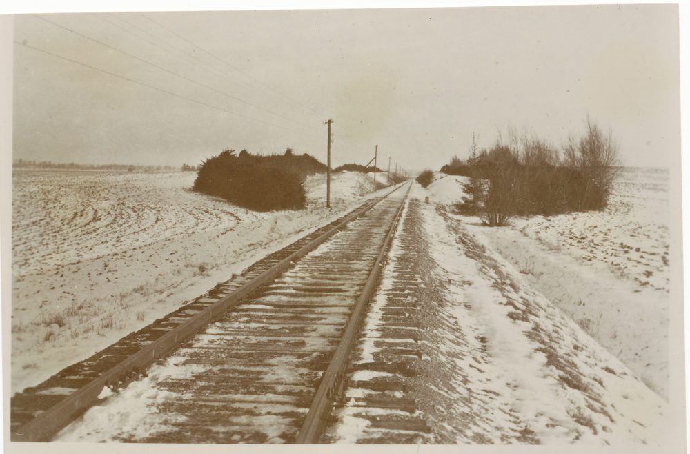 Emmahof, Eisenbahnstrecke Angerapp-Angerburg bei Emmahof