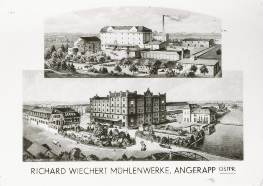 Darkehmen, Mühlenwerke Richard Wiechert