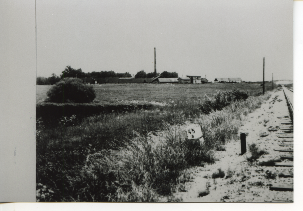 Lomp Kr. Bartenstein, Bahnstrecke von Schönbruch Richtung Friedland