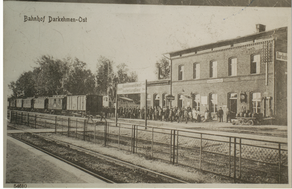 Darkehmen, Bahnhof Ost