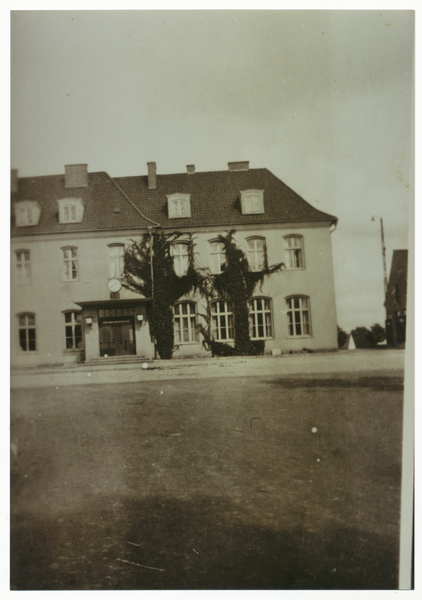 Angerapp, Stadt, Bahnhofsgebäude, Angerapp Ost in Ströpken