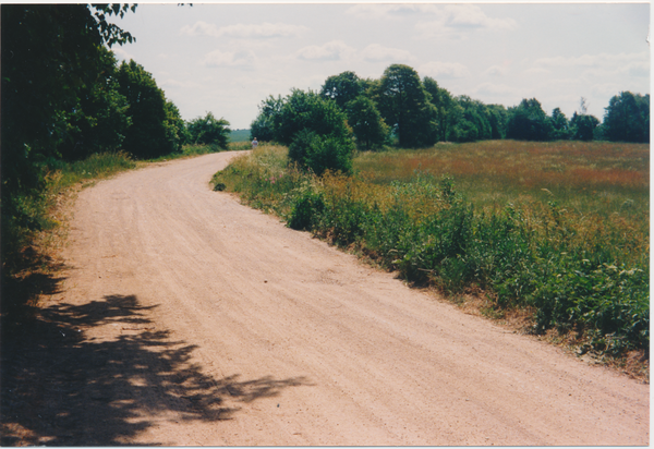 Bißnen, Fahrweg von Rodebach nach Bißnen