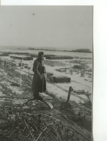 Kamstigall, Marine-Flak-Batterie, "Posten-Ausguck" neben dem Leitstand links außerhalb des Bildes