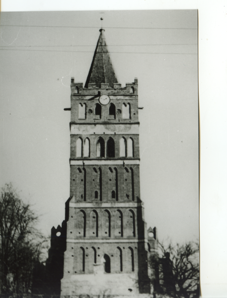 Friedland (Ostpr.), Turm der ev. Kirche