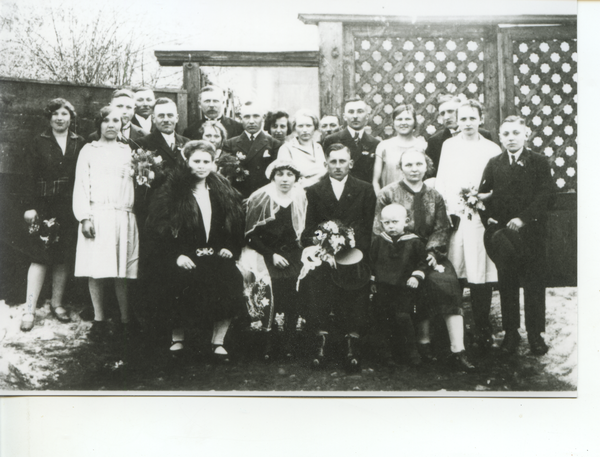 Heyde Kr. Bartenstein, Hochzeit Otto und Auguste Springer