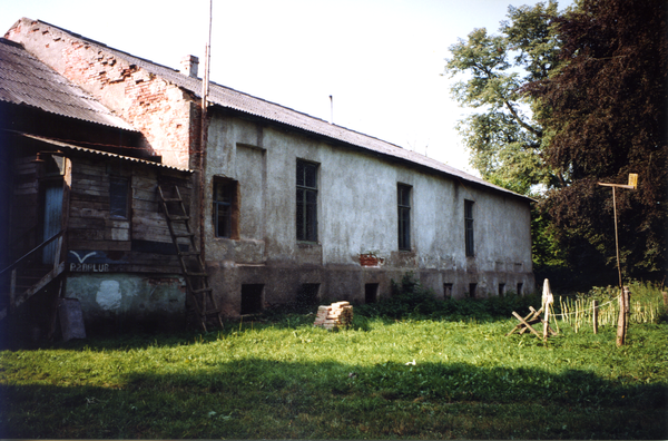 Heyde Kr. Bartenstein (Костюковка),  Gutshaus, mit früheren Fenstern der Kinderzimmer und des Esszimmers