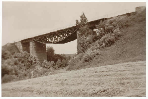 Angerapp, Stadt, Eisenbahnbrücke über die Angerapp