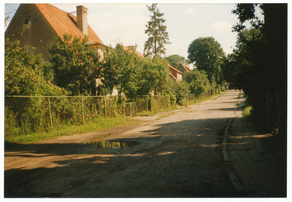 Angerapp, Stadt (Озёрск), Dr.-Arens-Straße in Richtung Gericht