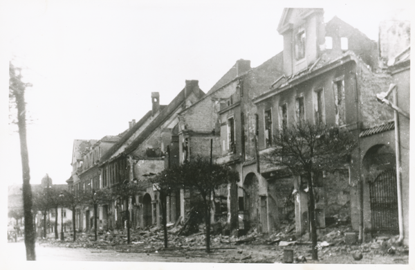 Pillkallen, Kreisstadt, Zerstörte Straße