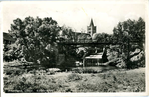 Friedland (Ostpr.),  Kolkbrücke