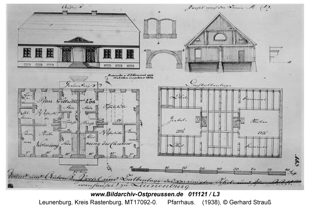 Leunenburg, Pfarrhaus